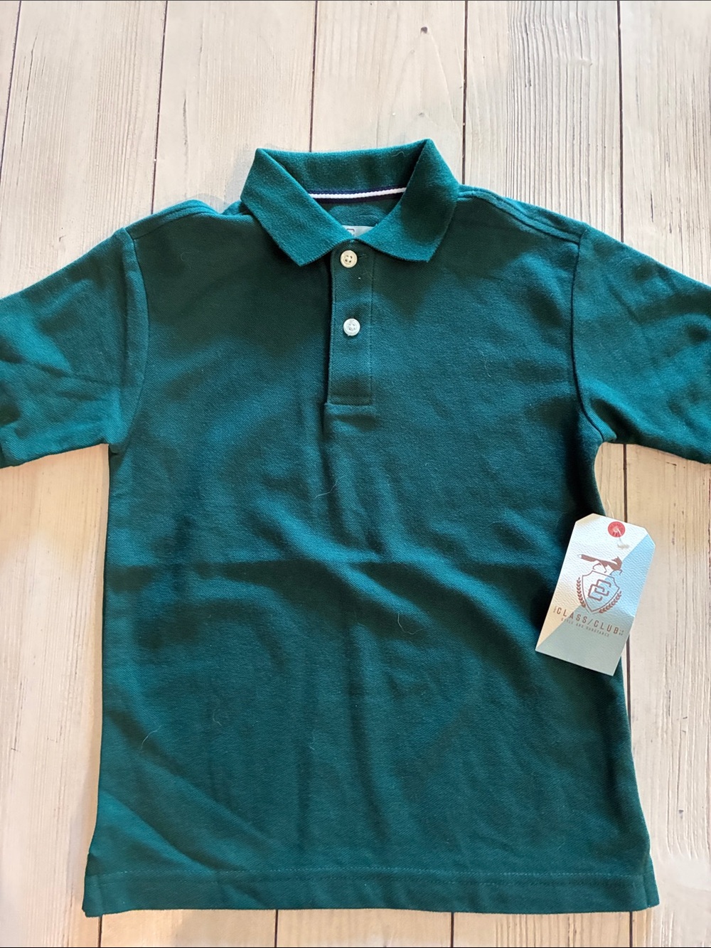 Class Club Dark Teal Boys' Polo Shirt